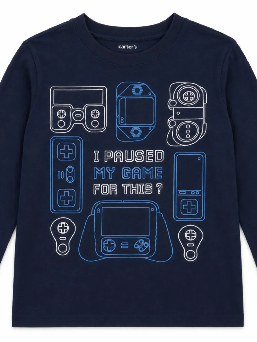 OshKosh - Boys Gamer Graphic Long Sleeve Tee